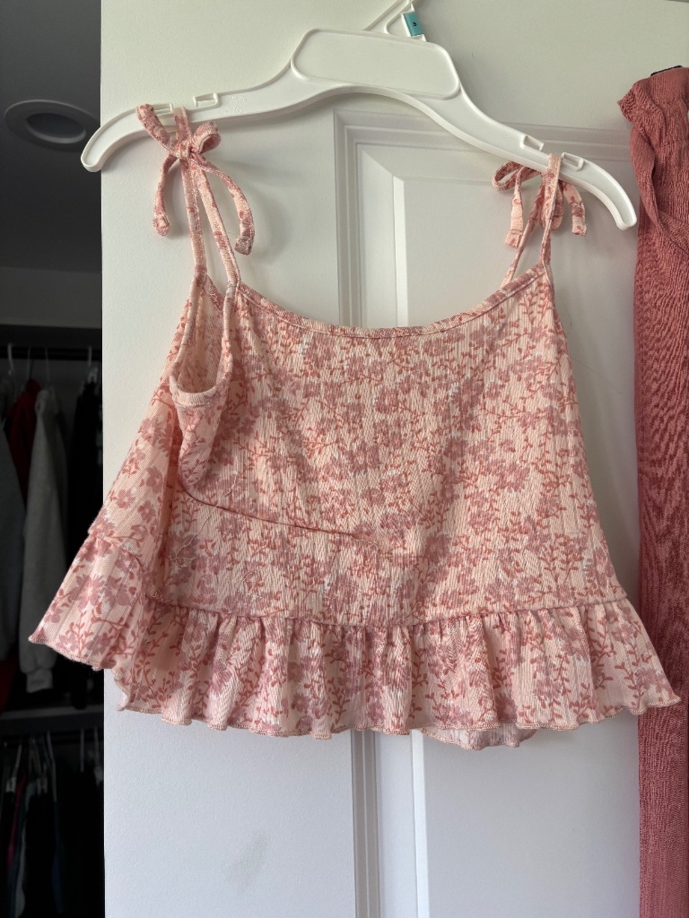 2 piece pink set. Tank and pants